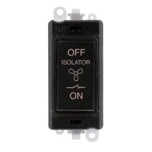 Click GridPro 10A 3 Pole Fan Isolation Switch Module