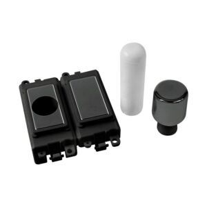 Click GridPro 2 Module Dimmer Mounting Kit Black Black Nickel