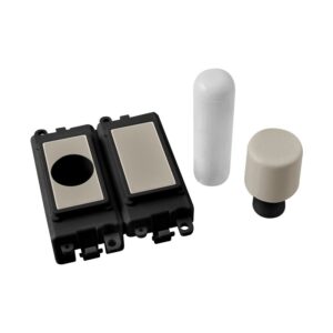 Click GridPro 2 Module Dimmer Mounting Kit Black Pearl Nickel