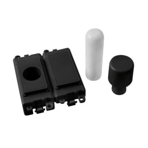 Click GridPro 2 Module Dimmer Mounting Kit Black