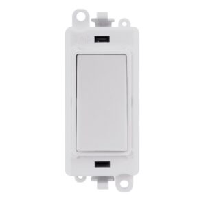 Click GridPro 20Ax 1 Way Switch Module White