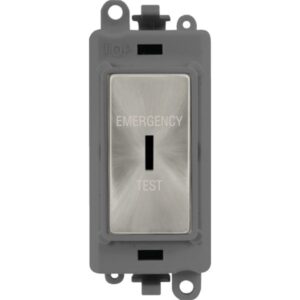 Click GridPro 20A Dp Key Switch Gy Sc Emergency Test