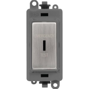 Click GridPro 20A Dp Key Switch Gy Ss Emergency Test
