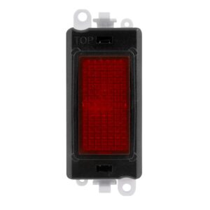 Click GridPro 240V~ Red Indicator Module Black