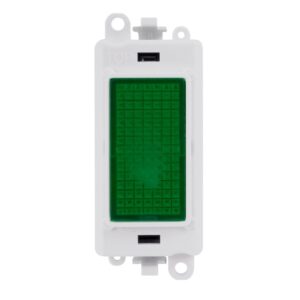 Click GridPro 240V~ Green Indicator Module White
