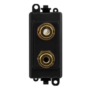 Click GridPro Twin Loudsp Bk