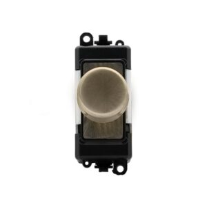 Click GridPro 100W GridPro Dual Mode Dimmer Module With Trim Black Antique Brass