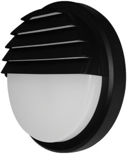 Eterna Cassi Range-IP54 14W Circular LED Ceiling/wall Light With Louvered Trim