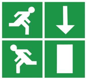 Eterna Signs Directive Legend Sticker Set