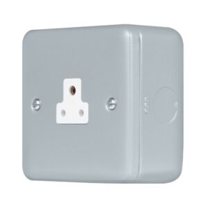 Click Metal Clad Pro 2A Round Pin Socket Outlet