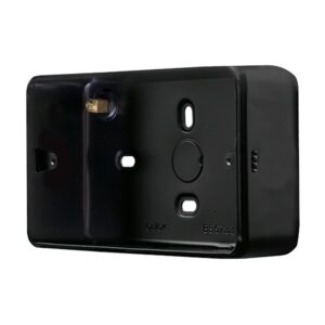 Click Metal Clad Pro 2 Gang 40Mm Deep Surface Mounting Box (Without Knockouts) Black