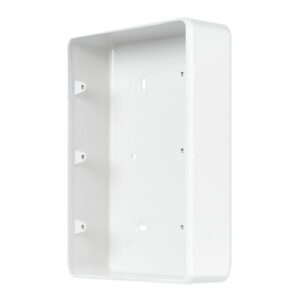 Click Metal Clad Pro 2 Gang 50Mm Deep 3 Tier Surface Mounting Box (Without Knockouts) Polar White