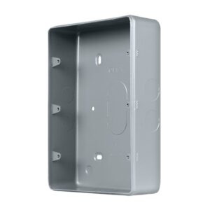 Click Metal Clad Pro 2 Gang 50Mm Deep 3 Tier Surface Mounting Box