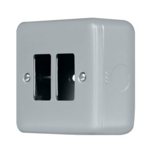 Click Metal Clad Pro 2 Gang GridPro Front Plate