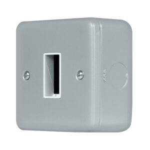 Click Metal Clad Pro 1 Gang Minigrid Plate 1 Aperture