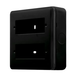 Click Metal Clad Pro 2 Tier Minigrid Plate 12 Aperture Black