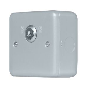 Click Metal Clad Pro 20A Double Pole 1 Gang Key Lockable Switch