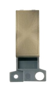 Click MiniGrid Blank Ingot Module Antique Brass