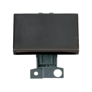 Click Minigrid 10Ax 2 Way Paddle Switch Module Metal Matt Bronze Switch