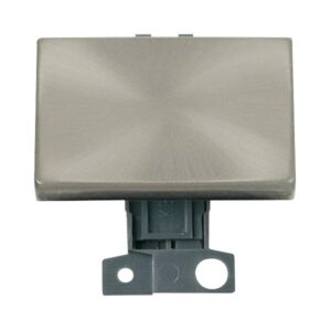 Click MiniGrid 2 Way Ingot 10Ax "Paddle" Switch Satin Chrome