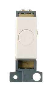 Click MiniGrid 20A Flex Outlet Module Polar White