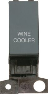 Click MiniGrid 13A 10Ax Dp Switch Bk "Wine Cooler"