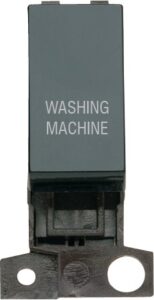Click MiniGrid 13A 10Ax Dp Ingot Switch Bk "Washing Machine"