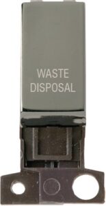 Click MiniGrid 13A 10Ax Dp Ingot Switch Bn "Waste Disposal"