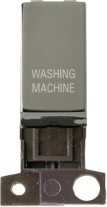 Click MiniGrid 13A 10Ax Dp Ingot Switch Bn "Washing Machine"