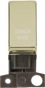 Click MiniGrid 13A 10Ax Dp Ingot Switch Br "Cooker Hood"