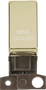 Click MiniGrid 13A 10Ax Dp Ingot Switch Br "Wine Cooler"