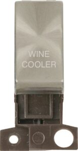Click MiniGrid 13A 10Ax Dp Ingot Switch Bs "Wine Cooler"