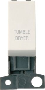 Click MiniGrid 13A 10Ax Dp Ingot Switch Pw "Tumble Dryer"