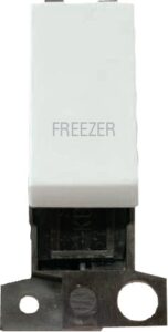 Click MiniGrid 13A 10Ax Dp Switch Wh "Freezer"