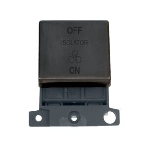 Click MiniGrid 10A Ingot 3 Pole Fan Isolation Switch Module
