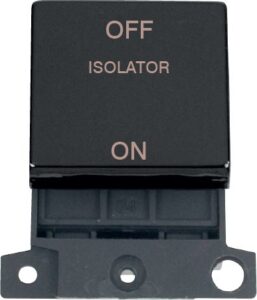 Click MiniGrid 10A Ingot 3 Pole Fan Isolation Switch Module