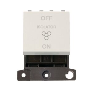Click MiniGrid 10A 3 Pole Fan Isolation Switch Module