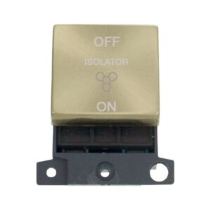 Click MiniGrid 10A Ingot 3 Pole Fan Isolation Switch Module