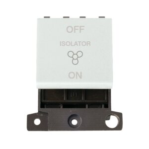 Click MiniGrid 10A 3 Pole Fan Isolation Switch Module