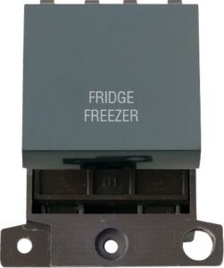 Click MiniGrid 20A Dp Ingot Switch Bk "Fridge Freezer"