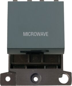 Click MiniGrid 20A Dp Ingot Switch Bk "Microwave"