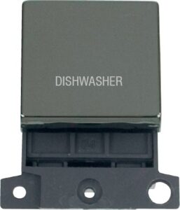 Click MiniGrid 20A Dp Ingot Switch Bn "Dishwasher"