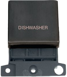 Click Minigrid 20A Dp Switch Module Matt Bronze Dish Washer