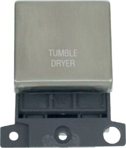 Click MiniGrid 20A Dp Ingot Switch Ss "Tumble Dryer"