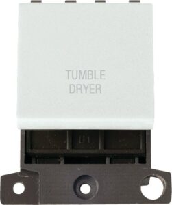 Click MiniGrid 20A Dp Switch Wh "Tumble Dryer"