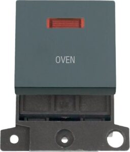 Click MiniGrid 20A Dp Ingot Sw+Neon Bk "Oven"