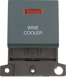 Click MiniGrid 20A Dp Sw+Neon Bk "Wine Cooler"