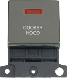 Click MiniGrid 20A Dp Ingot Sw+Neon Bn "Cooker Hood"
