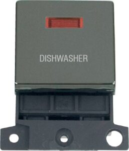 Click MiniGrid 20A Dp Ingot Sw+Neon Bn "Dishwasher"