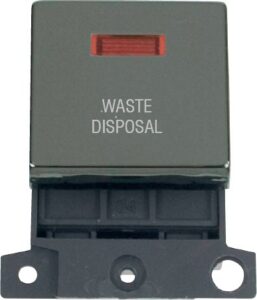Click MiniGrid 20A Dp Ingot Sw+Neon Bn "Waste Disposal"